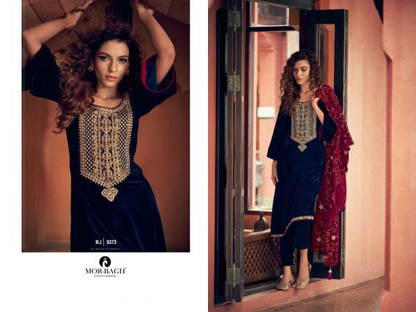 Aashirwad Mor Bagh Ranjha Velvet Designer Salwar Kameez